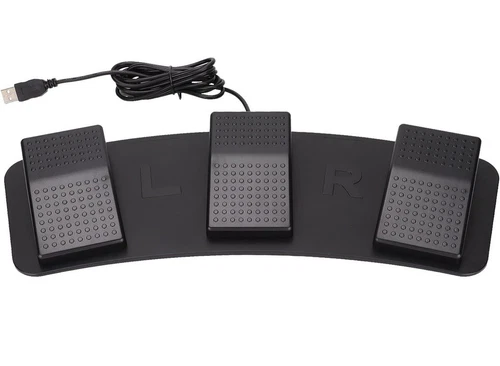 USB Triple Foot Switch Pedal Control PC Computer Game Keyboard Mouse