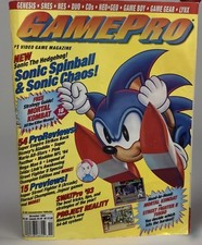 GamePro Magazine Issue 52 Nov 1993 Super Street Fighter II, Sonic Spinball.