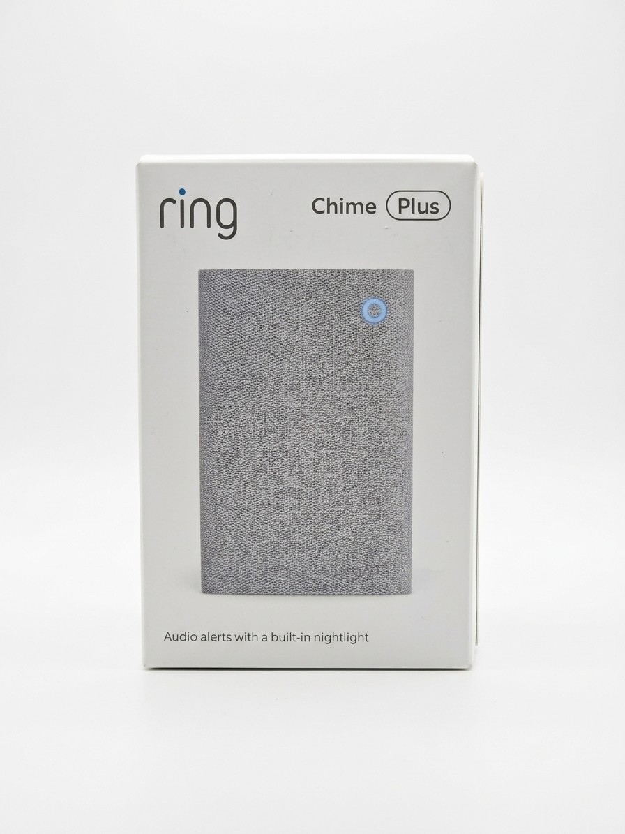 BRAND NEW Ring Chime Plus (3rd Gen)  Audio Alerts Nightlight B0FS39FBQC - White