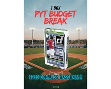 1 Box 2025 Donruss Baseball PYT Break WDD