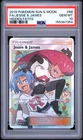 2019 POKEMON SUN & MOON HIDDEN FATES #68 FULL ART/JESSIE & JAMES PSA 10