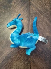 FAO Schwarz Toys R Us Blue Dragon Plush 8”   FFFRREE SSHHIPPING