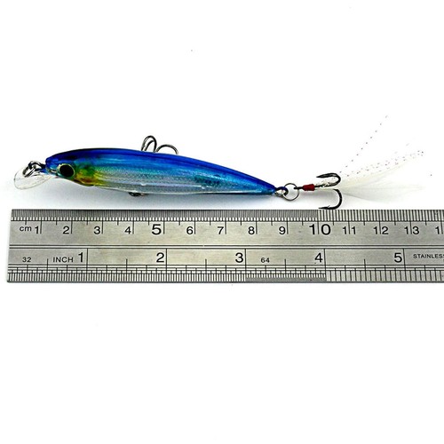10PCS Minnow Fishing Lures Kit Minnow Lures Minnow Crank Bait Fishing Tackle ... - Picture 3 of 7