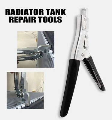 1Set Radiator Tank Repair Tools Opening Pliers- Radiator Tab Lifter Tool Black