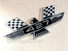 NOS JCWhitney Ford 427 Badge Custom Galaxie Marauder Montclair Monterey Parklane