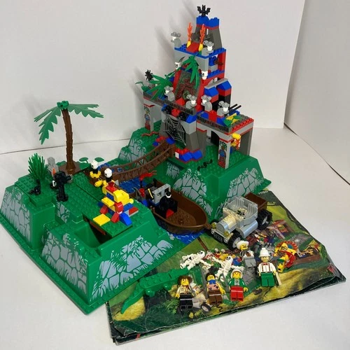 Lego System Adventurers Amazon Ancient Ruins 5986 Complete With Manual Jungle