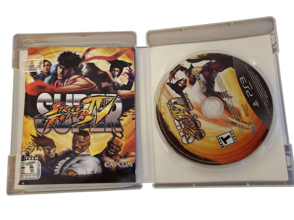 Super Street Fighter IV 4 - Sony Playstation 3 PS3 - CIB/Complete - Mint Cond - Image 3 of 3