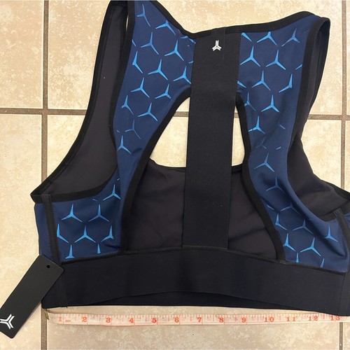 Neu mit Etikett Ultracor Sport-BH Damen mittelblau dunkelblau schwarz - Bild 2 von 5