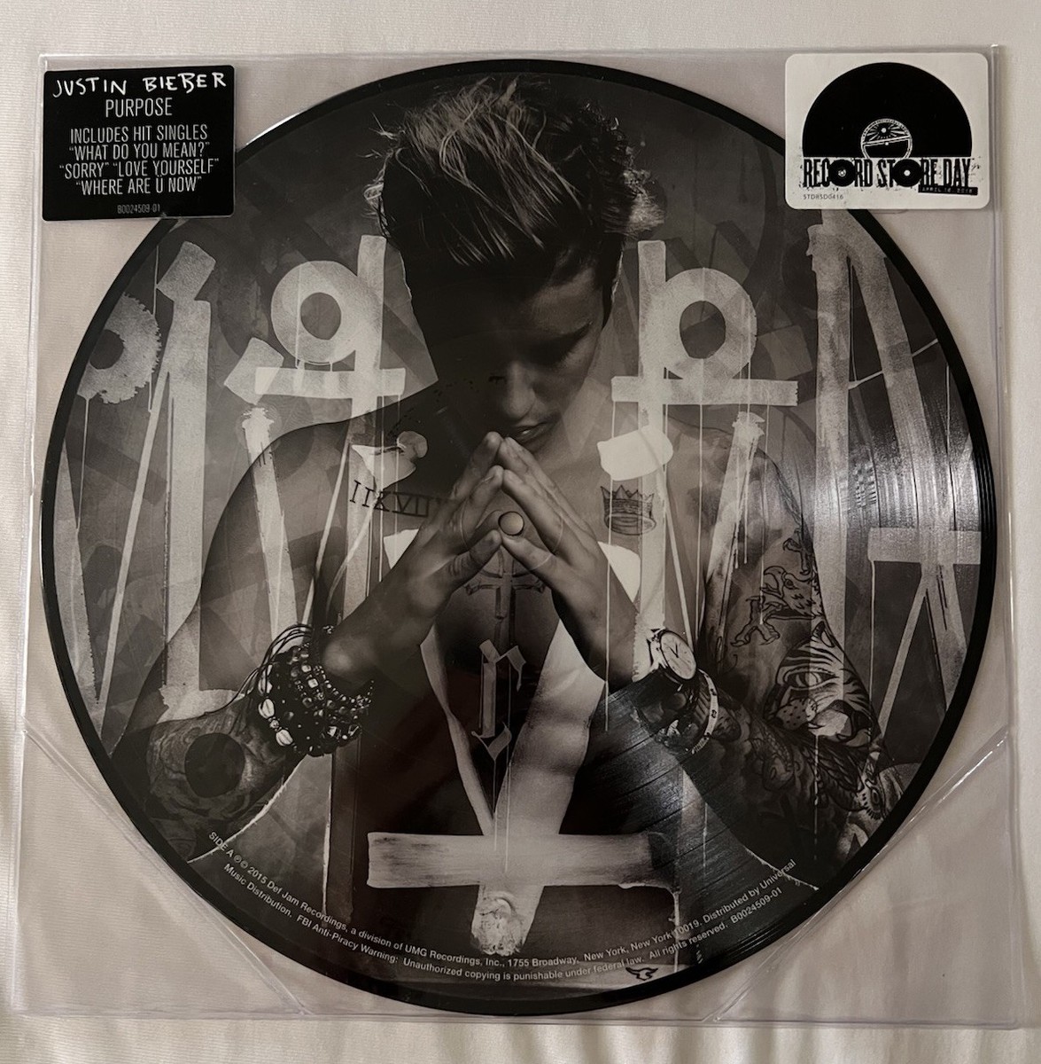 Justin Bieber Purpose RSD 2016 Picture Disc Vinyl LP NEW | eBay