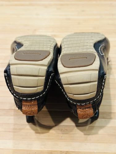 Mocasines de conducción Cole Haan para hombre ZeroGrand Camp sin usar, en caja, puntera clásica de cuero marrón 9,5 M - Imagen 9 de 11