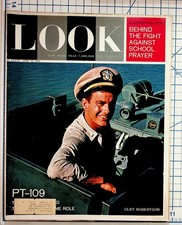 Look Magazine June 18 1963 Cliff Robertson PT-109 School Prayer