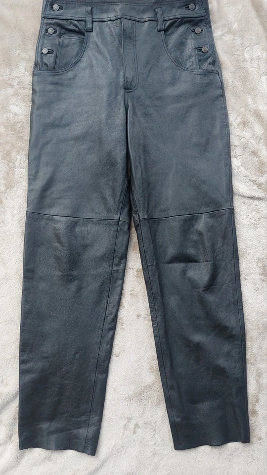 Mono holgado vintage de cuero Jamin | M Foto 2 de 4