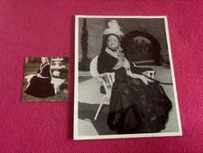 8x10 hollywood WARDROBE test photo COSTUME movie UNKOWN FILM actress TO ME