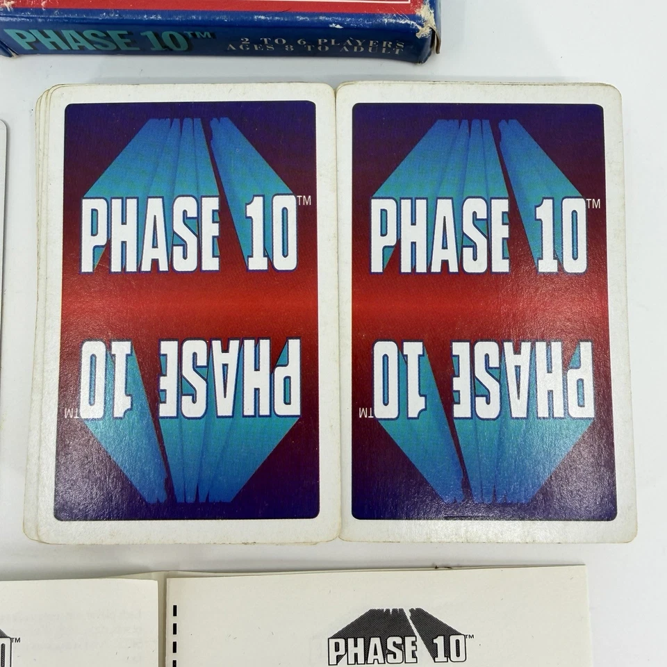 Phase 10 Card Game Vintage 1992 by Fundex Games Complete - Image 4 of 4