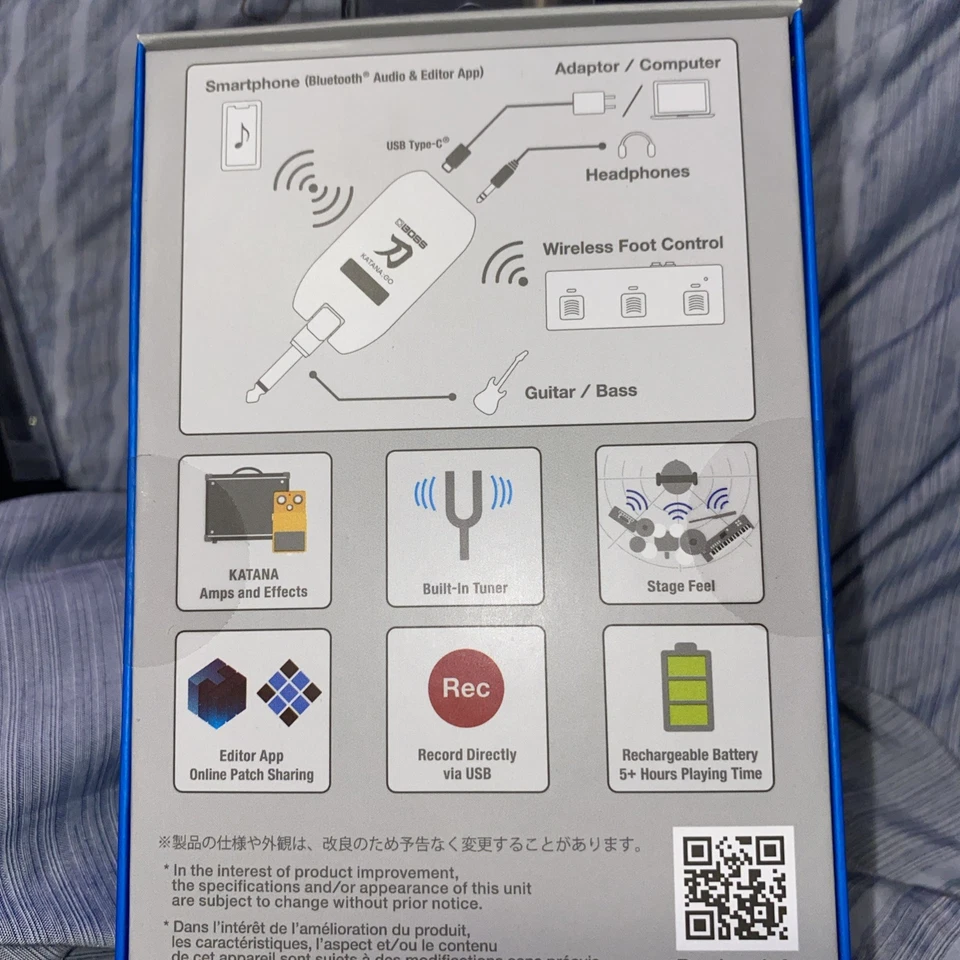 Boss KATANA:GO Personal Guitar Amplifier Black - Image 2 of 2