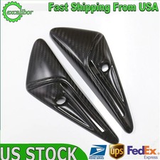 Real Carbon Fiber Side Fender Camera Cover For Tesla Model 3 Y Highland Juniper