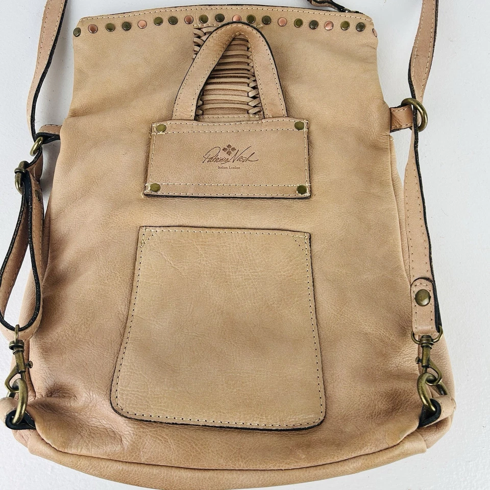 Mochila Bandolera Convertible PATRICIA NASH Cuero LUZILLE Hobo Foto 2 de 4