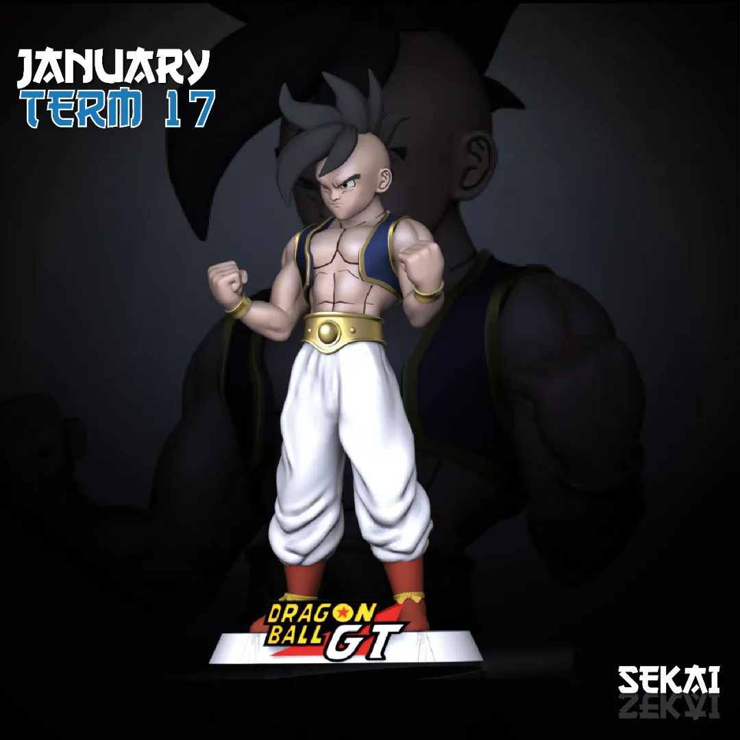 Super Uub - Unassembled and Unpainted Garage Kit - Model Designed by Sekai3D