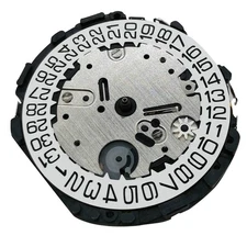 6 Hands Quartz Watch Movement With Battery Handlebar Repalcement For VR32B VR32
