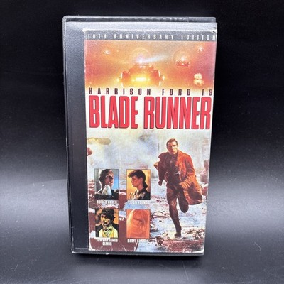 Blade Runner VHS 10th Anniversary Edition Harrison Ford Sci-Fi Ridley Scott