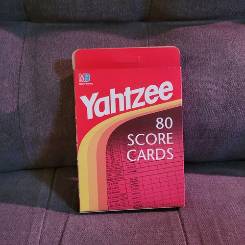 80-Sheet Yahtzee Score Cards 1 Pack New - Picture 1 of 5