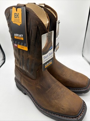 Ariat Men's Sierra Shock Shield Work Boots Size (DD502)