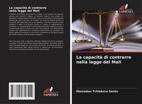 Mamadou Tchiekora Sacko | La Capacità Di Contrarre Nella Legge Del Mali | Buch