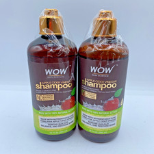 Wow Skin Science Apple Cider Vinegar Shampoo Vegan 10 fl oz Lot of 2