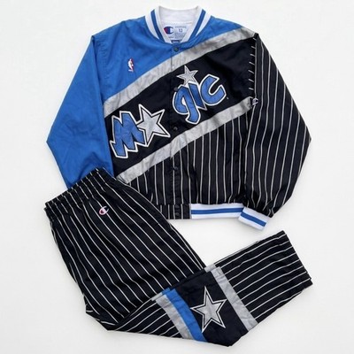 90s Orlando Magic Official NBA Warmup Suit VTG Authentic Sz Medium EVC OG Owner