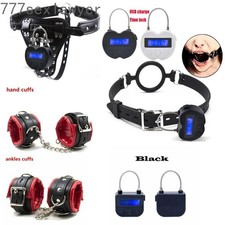 Multipurpose Time Lock for Ankle Handcuffs Mouth Gag Timer Bondage Harness Slave