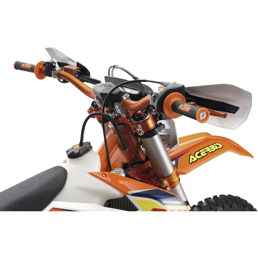 KTM PowerParts Lock-On Grips - Orange/Grey, Standard 78102924000 - Image 2 of 4