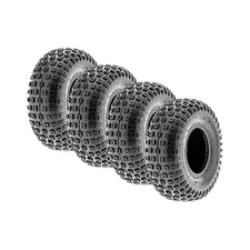 Heavy Duty ATV Tires, 4 Pack, 6PR, Tubeless, Built for Tough Off,Road Rides