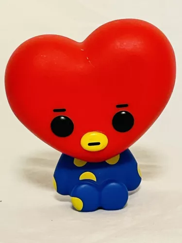 Bonita Figura de Acción Funko Pop BT21 Oficial BTS Tataehyung 687# Suelta