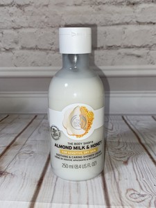 almond milk and honey shower cream