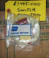 Piper p/n 67445-000 Switch, Electric Trim - ALT 764-401 - New Surplus 