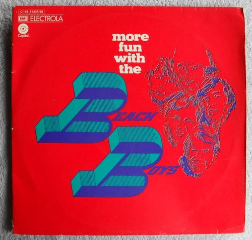 Brian Wilson The Beach Boys German 2 LP set 12" G/F More Fun 1960s Surf Rock. - Picture 2 of 9