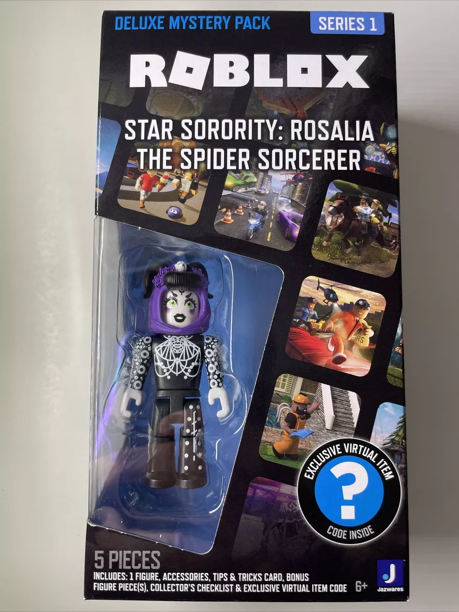 Roblox Series 1 Star Sorority: Rosalia The Spider Sorcerer Deluxe Mystery  Pack 