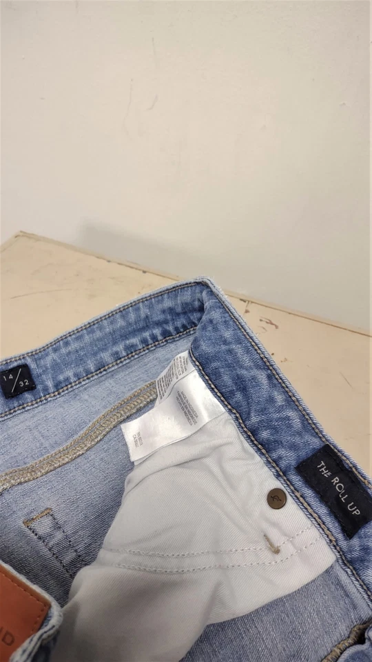 Lucky Brand состаренный свернуть джинсовой ткани синий Jean шорты женский размер 14/32 - Изображение 4 из 4