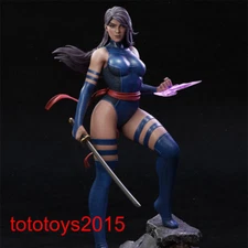 Unpainted 1/43 1/64 1/87 1/24 1/18 Psylocke Girl Scene Miniature Figures Doll
