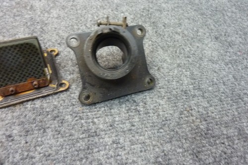 1991 Suzuki RM80 RM 80 OEM Reeds Reed Boot Cage - Picture 3 of 8