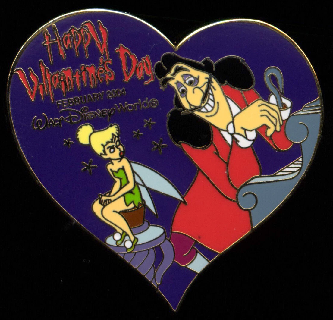 Valentine's Day 2004 Walt Disney World Patches & Pins (1968-Now