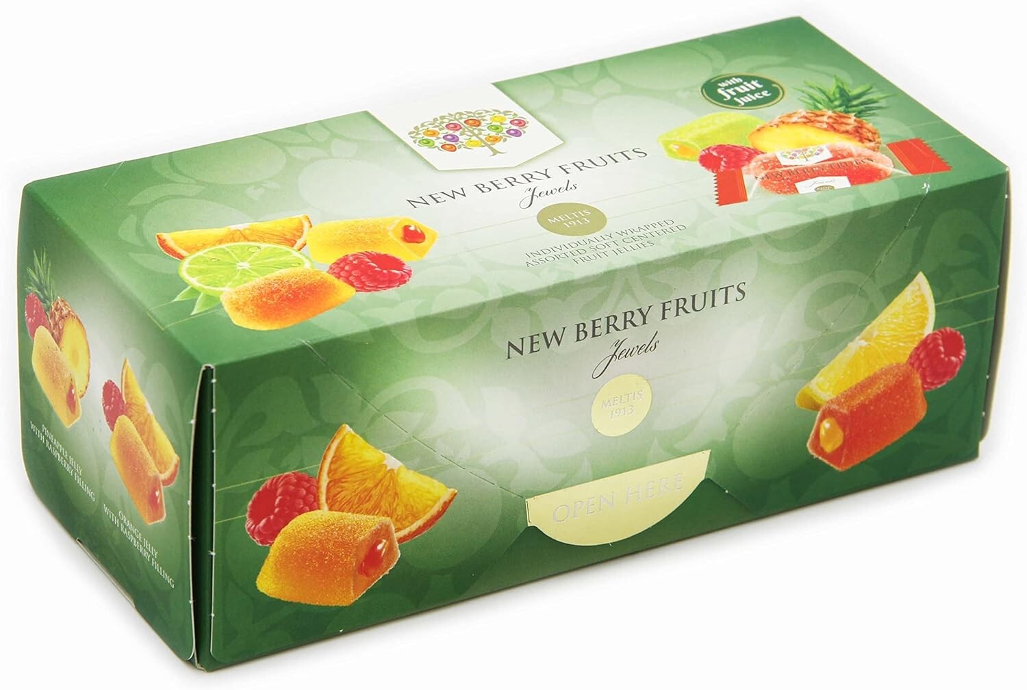 New Berry Fruit Jewels 300g Individually Wrapped Assorted Soft Centred