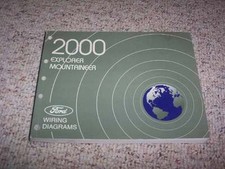 2000 Ford Explorer Electrical Wiring Diagram Manual Sport Xls Xlt Eddie Bauer Xz