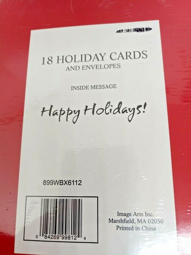 19 Tarjetas de Navidad de Colección Perro Ciervo Felices Fiestas Imagen Artes Saludos de Navidad Nuevas - Imagen 5 de 6