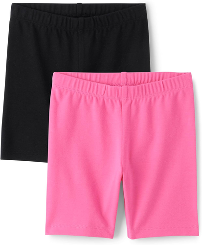 Baby Girls' and Toddler Solid Bike Shorts