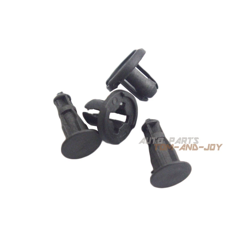 30x Rivet Fastener Fender Retainer Push Clips MR200300 9mm For Honda Mitsubishi Foto 4 de 4