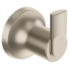 Moen Y1603BN Zyla Robe Hook  Hand Towel Hanger - Brushed Nickel