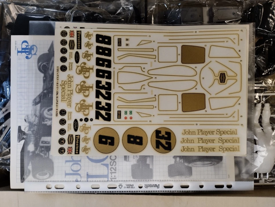 Tamiya 1/12 Big Scala John Player Special J.P.S. LOTUS 72D - Immagine 3 di 3