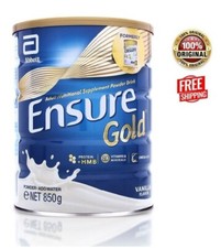 Abbott Ensure Gold Complete Nutrition Leche en Polvo Sabor Vainilla 850g ENVÍO GRATUITO