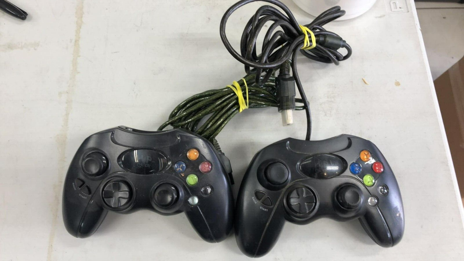 SET OF 2 Hip Gear LM445/LM538 Original Xbox Video Game Controller ...